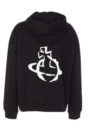 Black cotton hoodie VIVIENNE WESTWOOD | 3I010010J006ON401